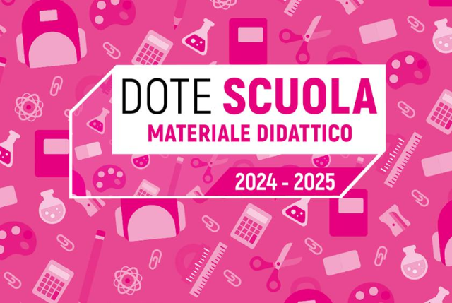 Dote Scuola  Materiale Didattico 2024-2025